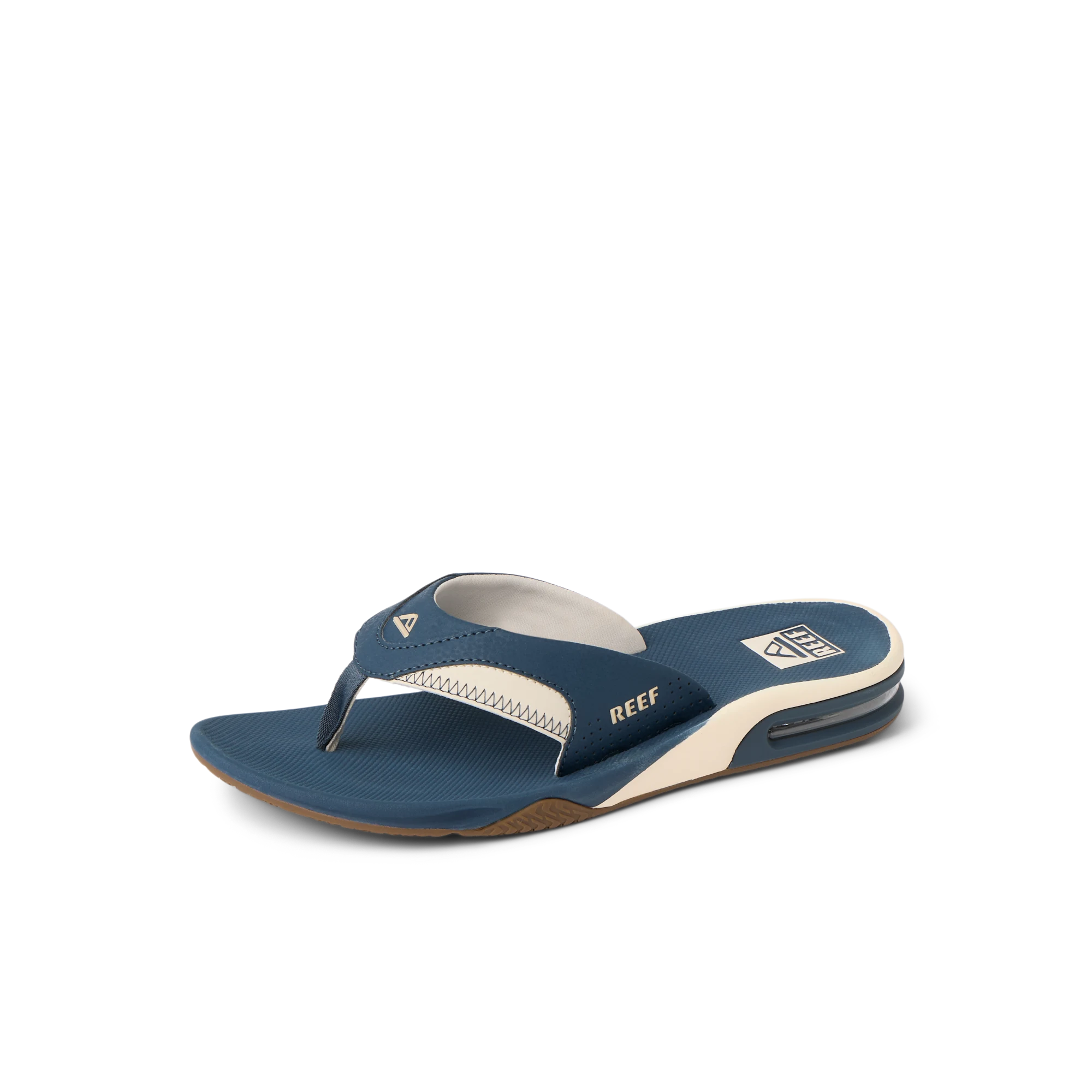 Klapki Męskie Fanning, Navy/Oat