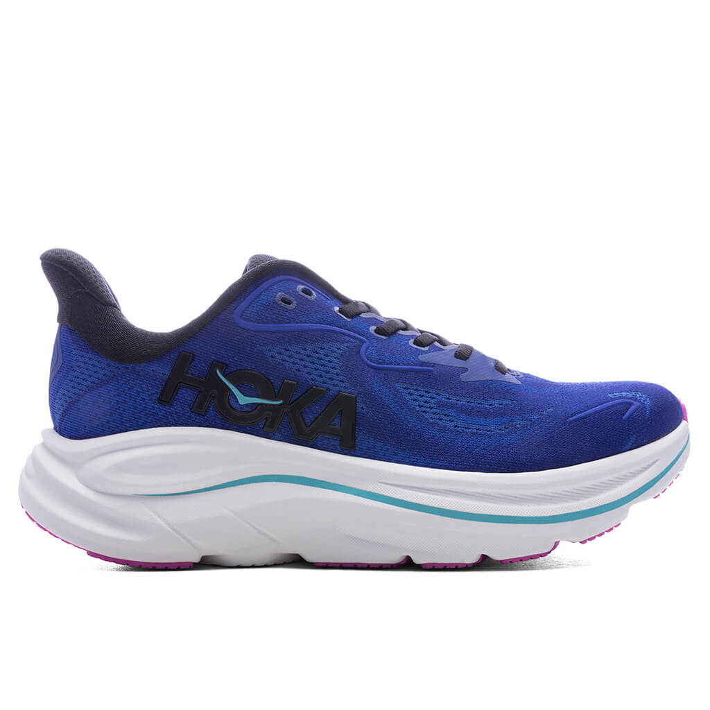 Hoka, Buty Damskie do biegania Clifton 10, niebieskie
