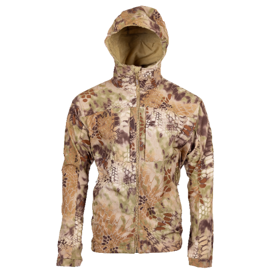 Kryptek, Bluza z kapturem DALIBOR PRO JACKET - moro brązowa