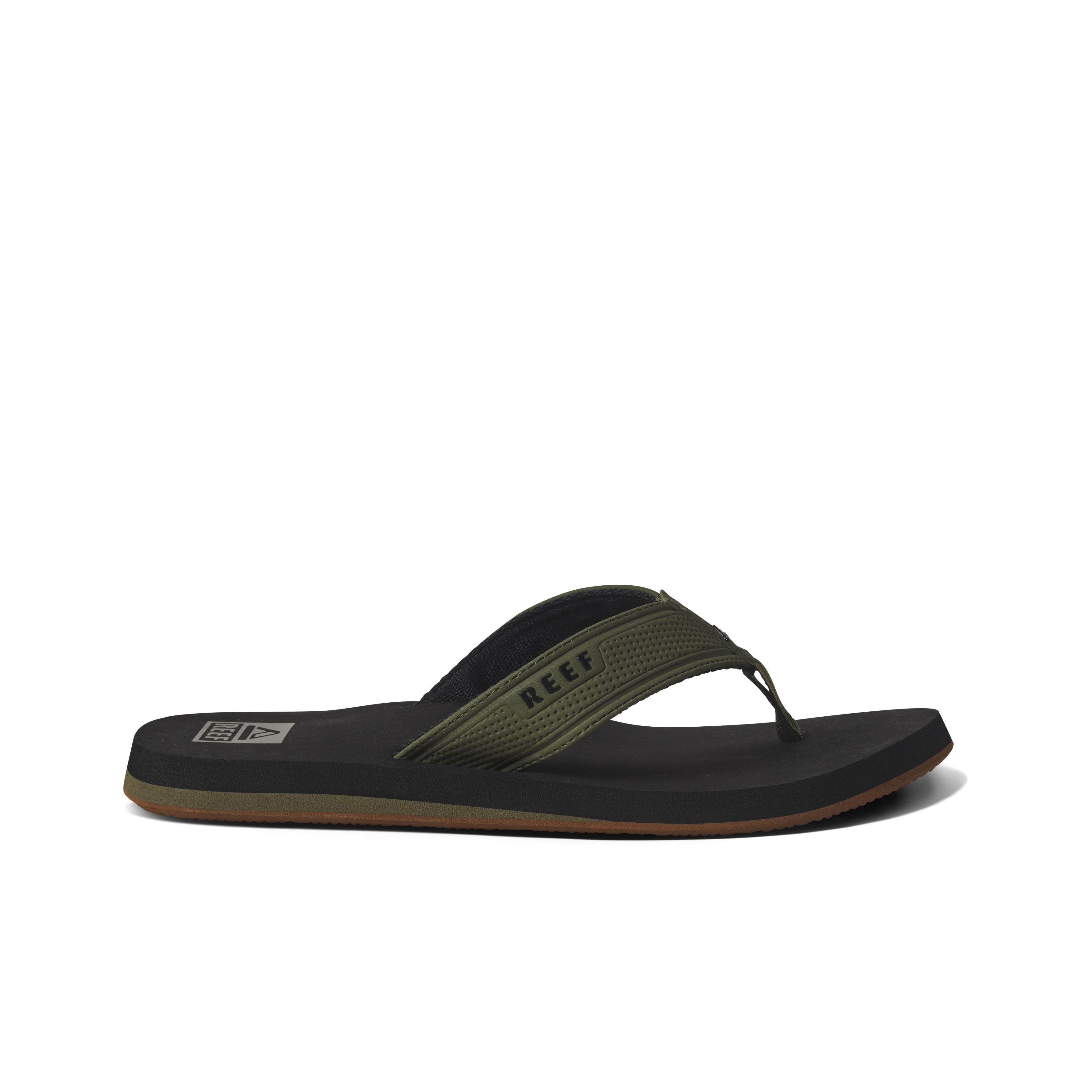 Klapki Męskie The Layback, Black/Olive