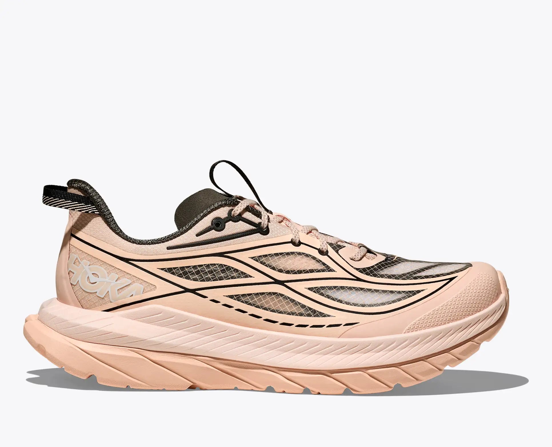 Hoka, Buty Damskie do biegania Mach Remastered, beżowe