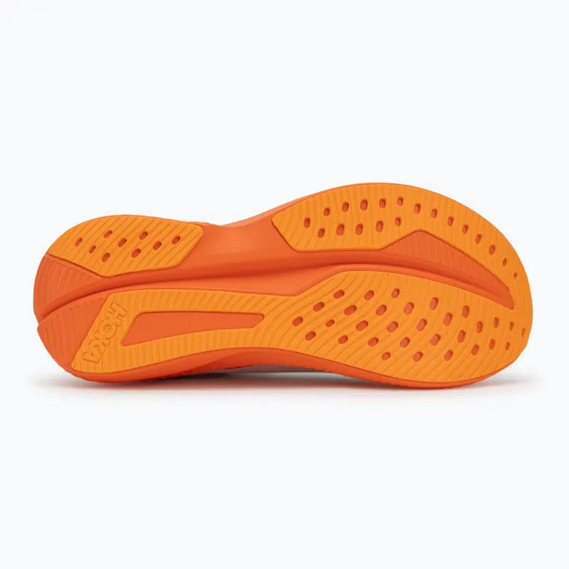 Hoka, Buty Męskie do biegania Mach 6 , biało - pomarańczowe