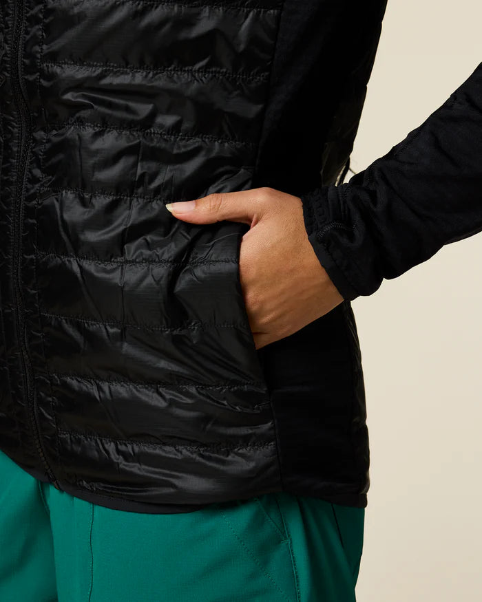 Bluza Damska Capa Hybrid Insulated Hooded Jacket, Cotopaxi Black