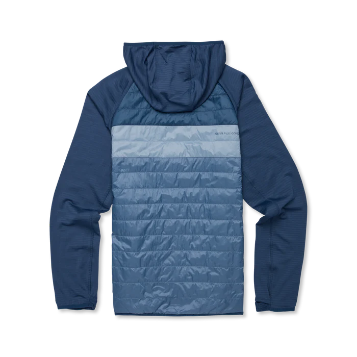 Kurtka Męska Hybrydowa Capa Hybrid Insulated Hooded Jacket, Deep Sea and Fjord