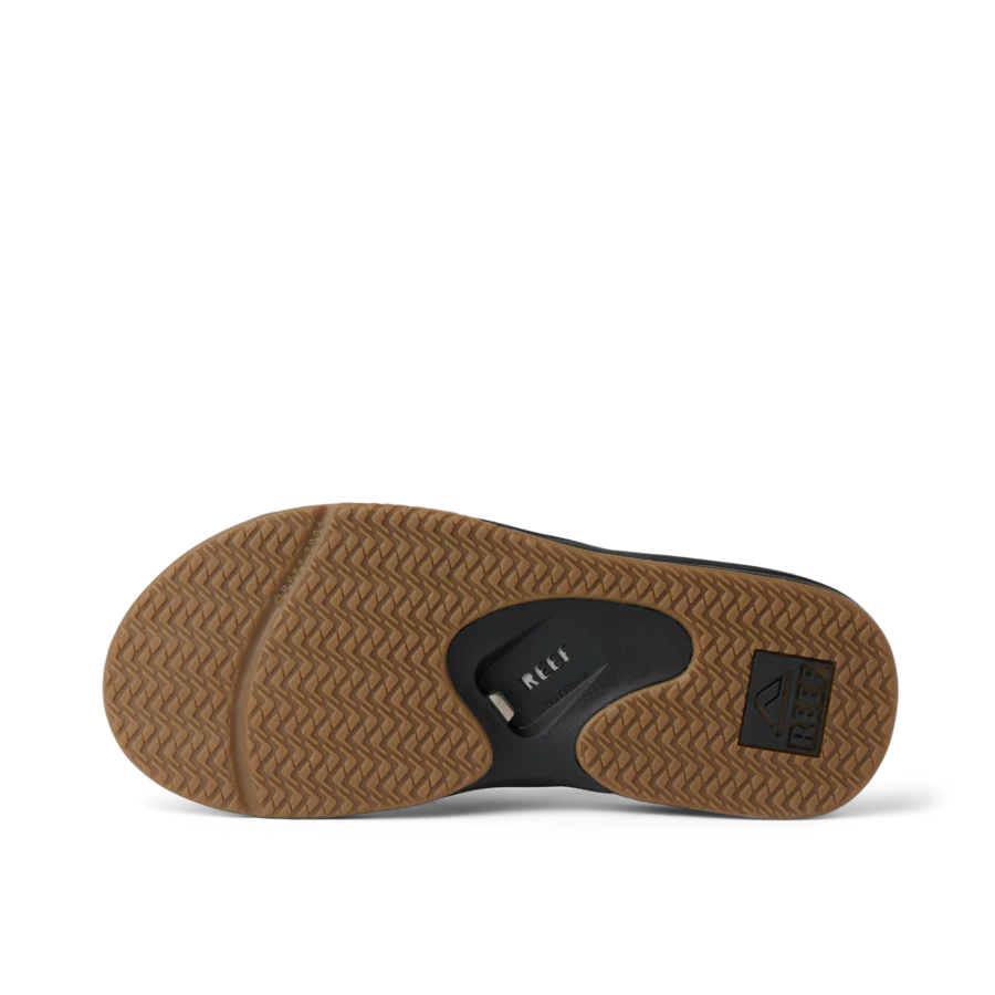 Klapki Męskie Fanning, Black/Silver
