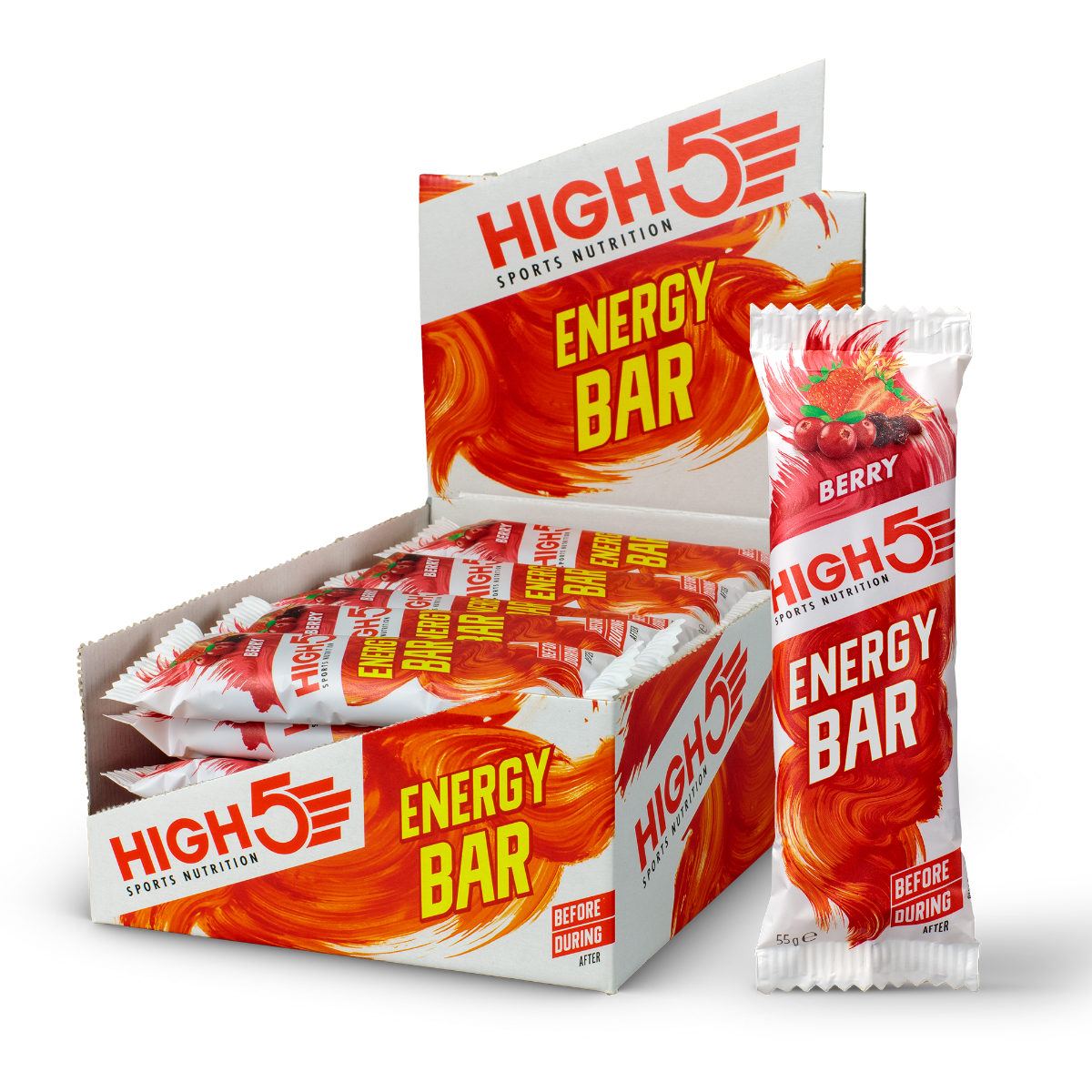 HIGH5 Baton energetyczny o smaku owoców leśnych 55g