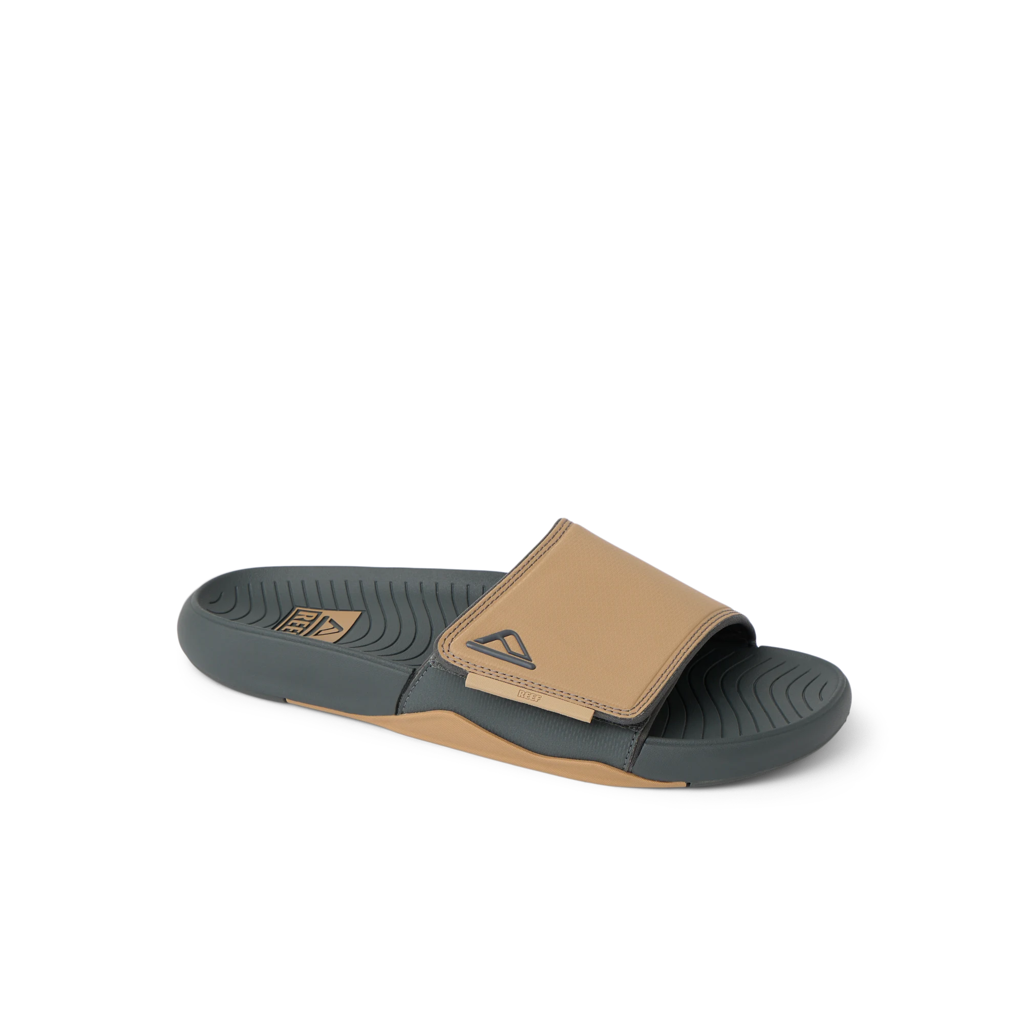 Klapki Męskie Phantom Slab, Black/Tan