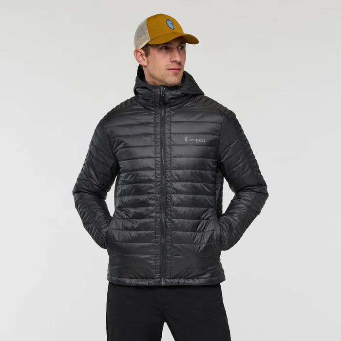 Kurtka Męska Capa Insulated Hooded Jacket, Charcoal