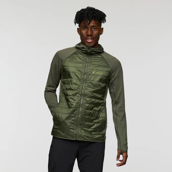 Kurtka Męska Hybrydowa Capa Hybrid Insulated Hooded Jacket, Fatigue