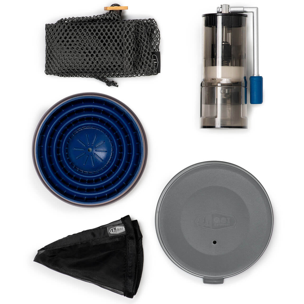 Zestaw do parzenia kawy GSI Outdoors Gourmet Pour Over Java Set