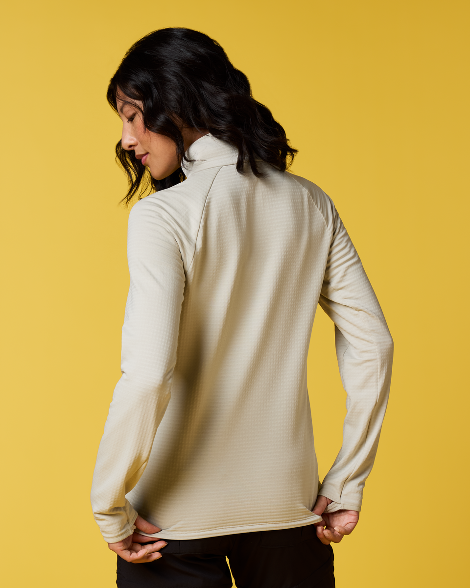 Polar Damski Otero Fleece Half-Zip Pullover, Mineral