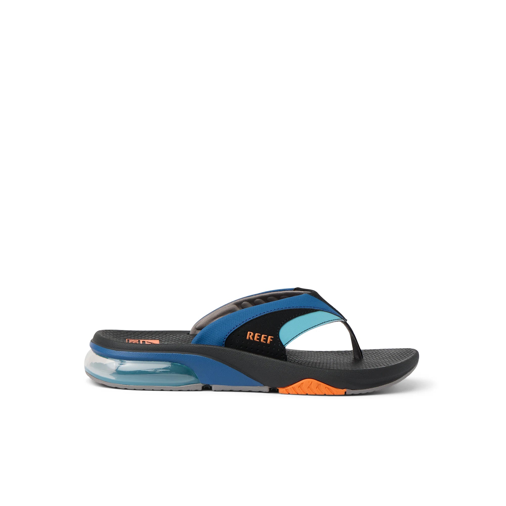 Klapki Męskie Fanning +, Blue/Black/Orange