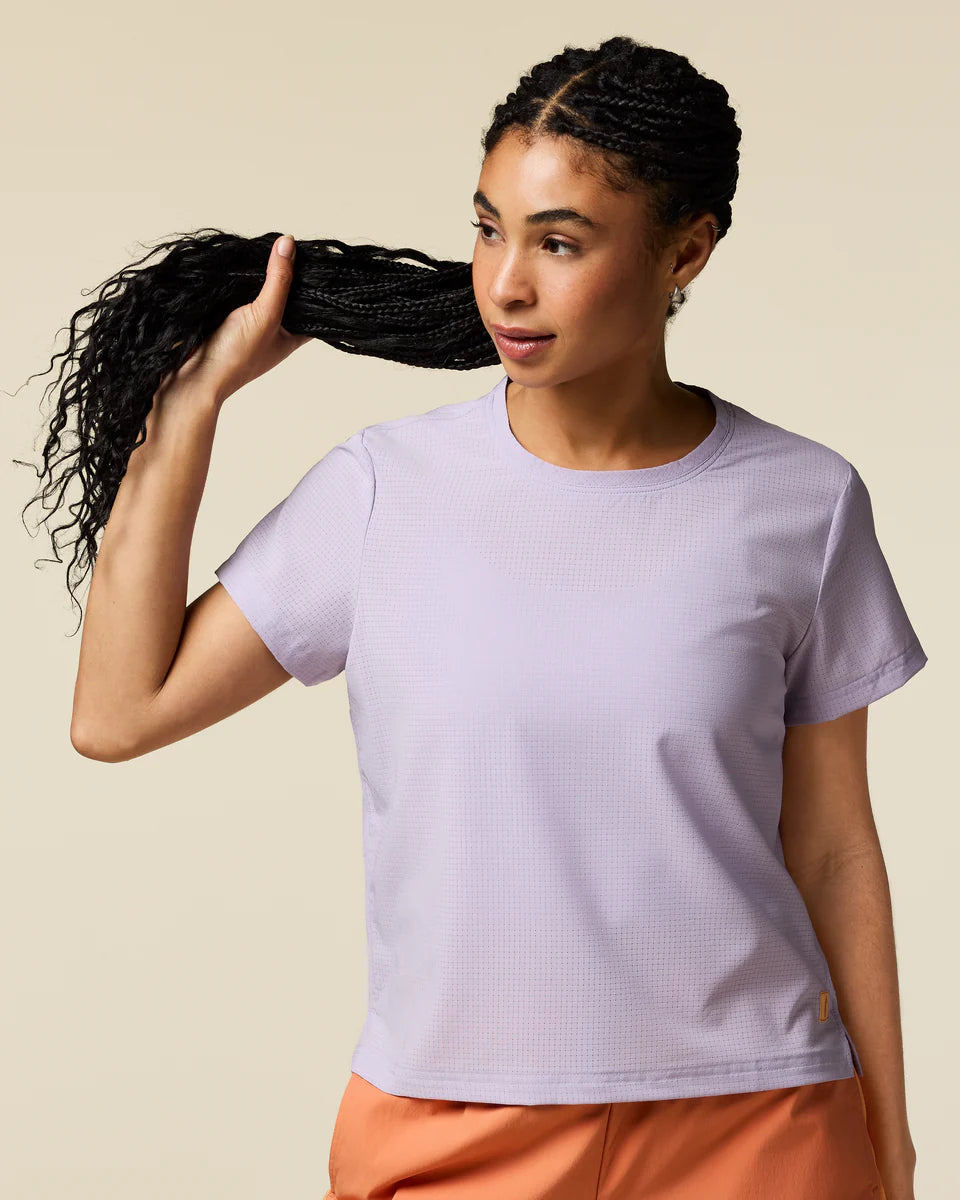 Koszulka Damska Pulso Tech T-Shirt, Moonbeam