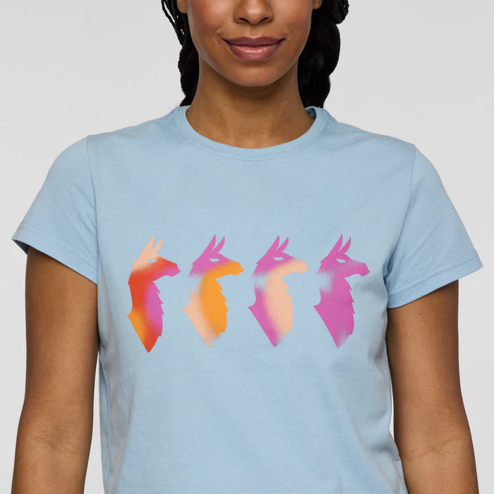 T-shirt Damski Cuatro Bitmap T-Shirt, Iceberg