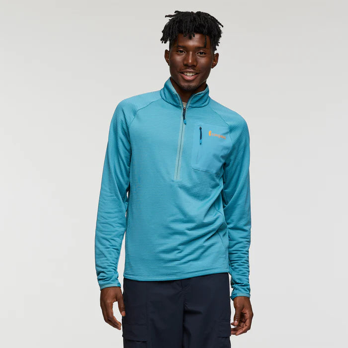 Bluza Męska Otero Fleece Half-Zip Pullover, Drizzle