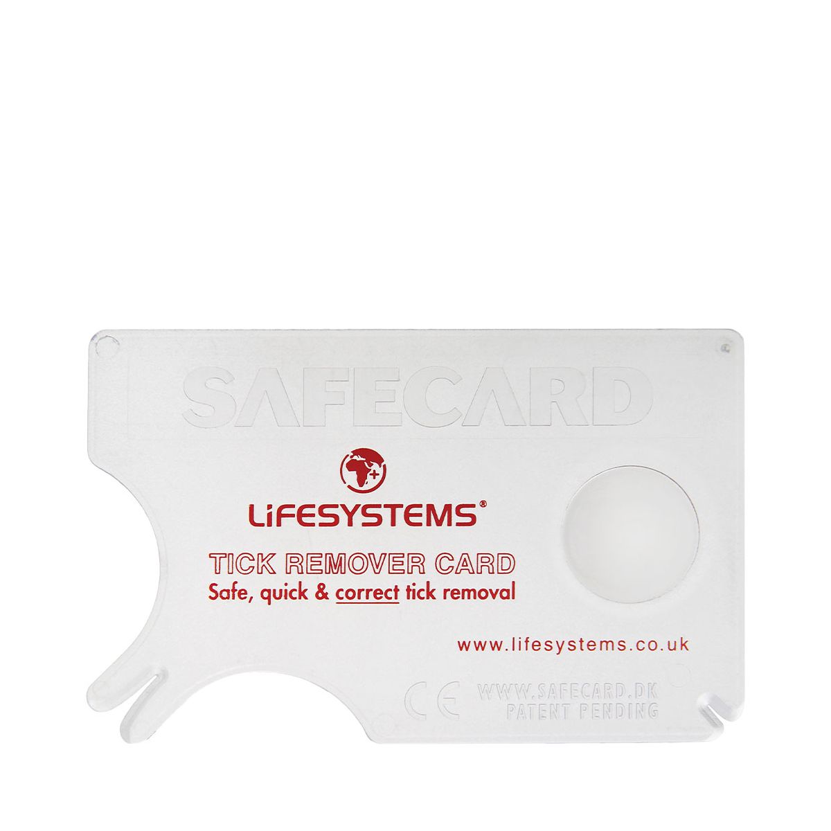 Pęseta LifeSystem Tick Remover Card