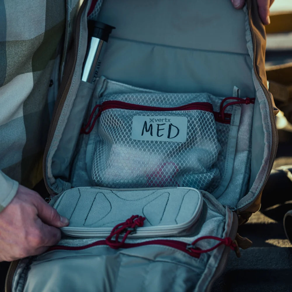 Vertx, plecak taktyczny Siege 35l Pack EDC/CCW, brązowy