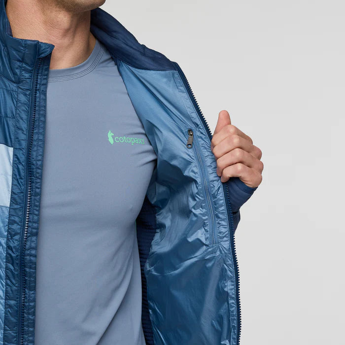 Kurtka Męska Hybrydowa Capa Hybrid Insulated Jacket, Deep Sea/Fjord