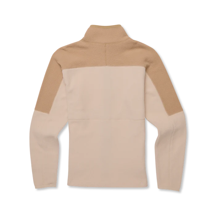 Polar Damski Abrazo Fleece Full-Zip Jacket,  Khaki and Cream