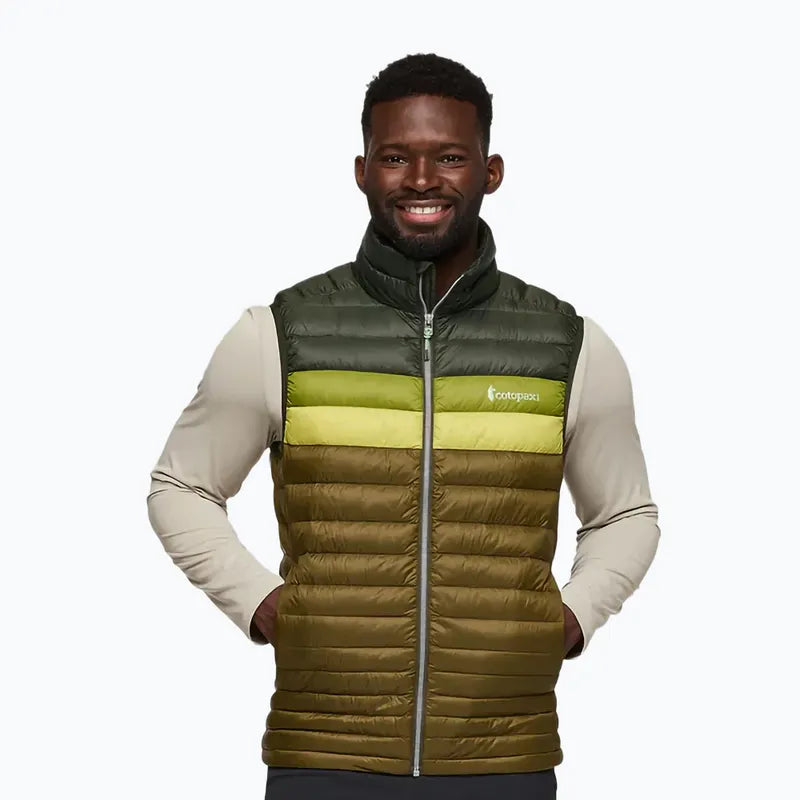 Kamizelka Męska Puchowa Fuego Down Vest, Woods and Live Oak