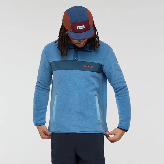 Męski Polar Teca Fleece Pullover, Rock Creek