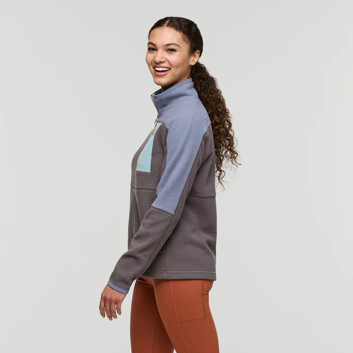 Polar Damski Abrazo Fleece Full-Zip Jacket, Tempest and Cinder