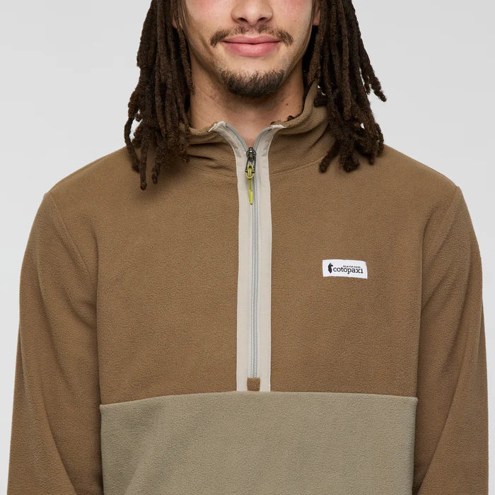 Polar Męski Amado Fleece Pullover, Dune and Stone