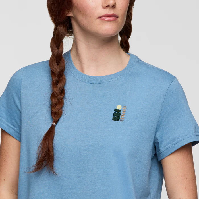 T-shirt Damski Cotopaxi Bloom T-Shirt, Fjord