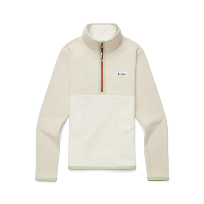 Polar Damski Amado Fleece Pullover, Bone/Cream