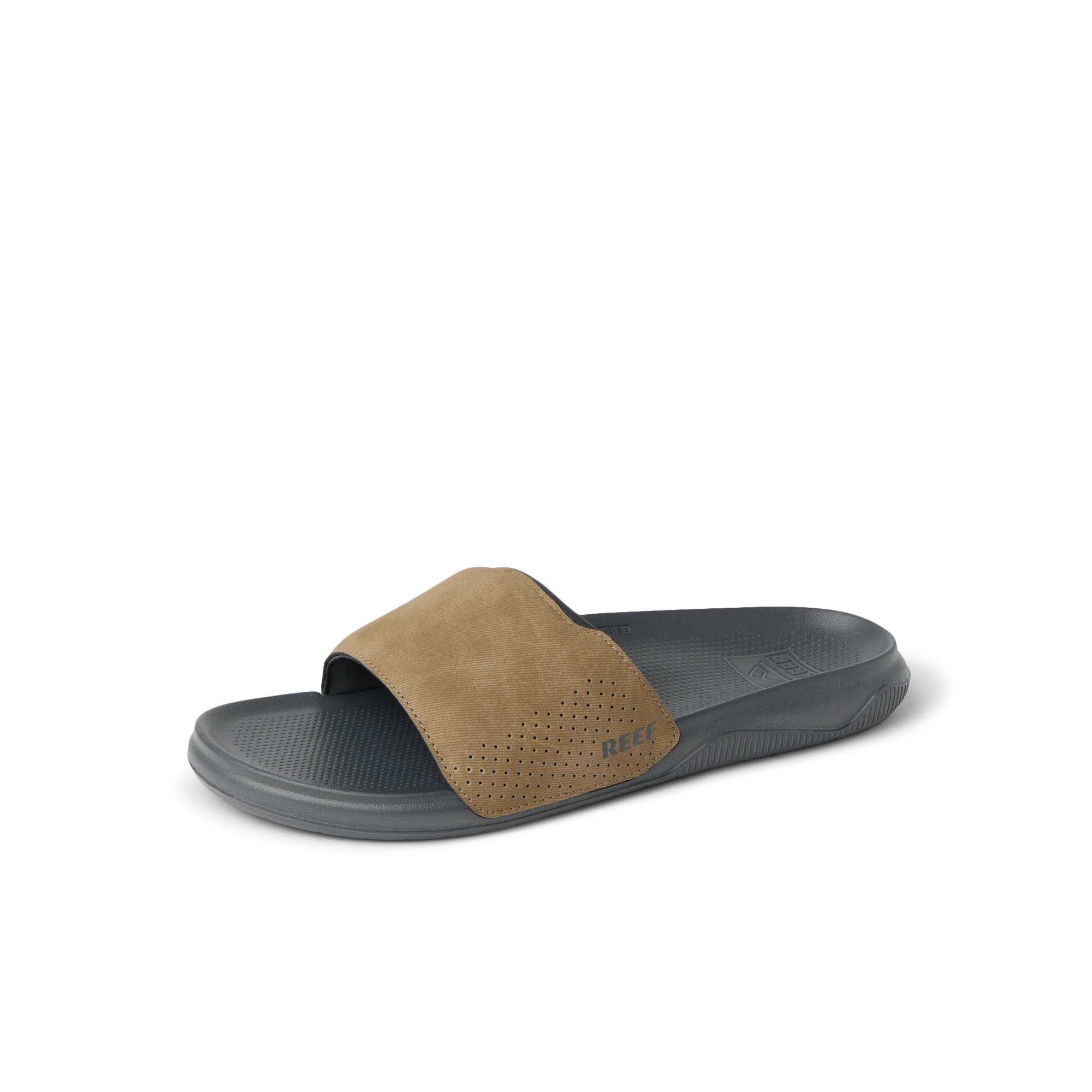 Klapki Męskie Tailslide, Grey/Tan