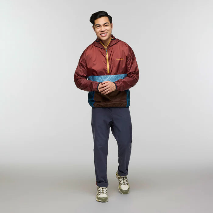 Kurtka Męska Wiatrówka Teca Half-Zip Windbreaker,  Riverbend