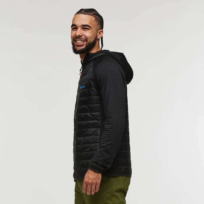 Kurtka Męska Hybrydowa Capa Hybrid Insulated Hooded Jacket, Cotopaxi Black