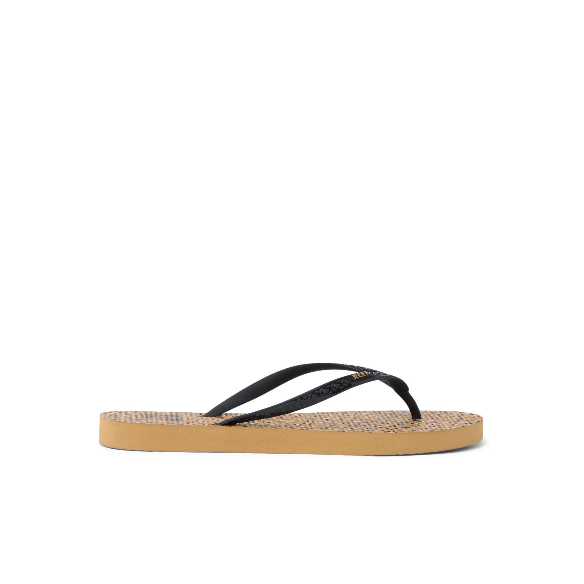 Klapki Damskie REEF Seaside Prints, Leopard/Black
