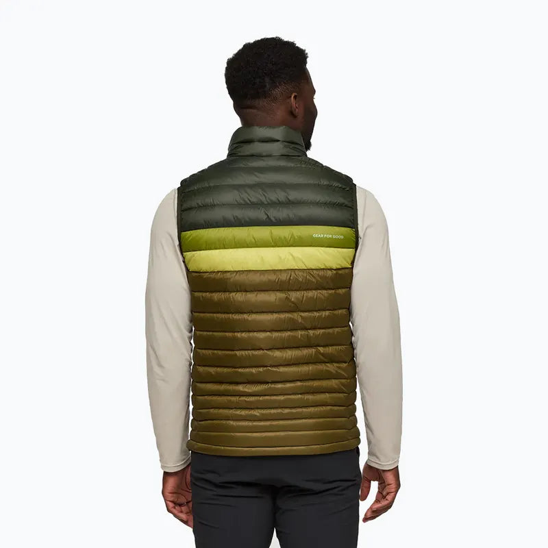 Kamizelka Męska Puchowa Fuego Down Vest, Woods and Live Oak