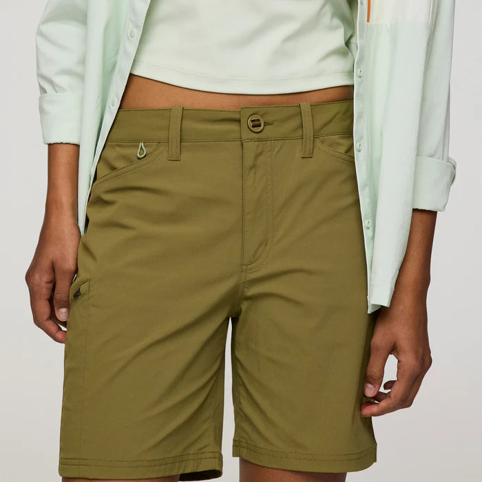 Szorty Damskie Coraje Tech Short, Moss