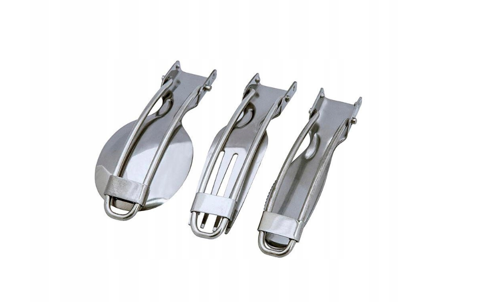 Rockland Zestaw sztućców składanych Set 3PC Stainless