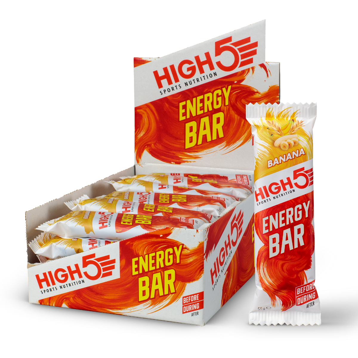HIGH5 Baton energetyczny o smaku banana 55g