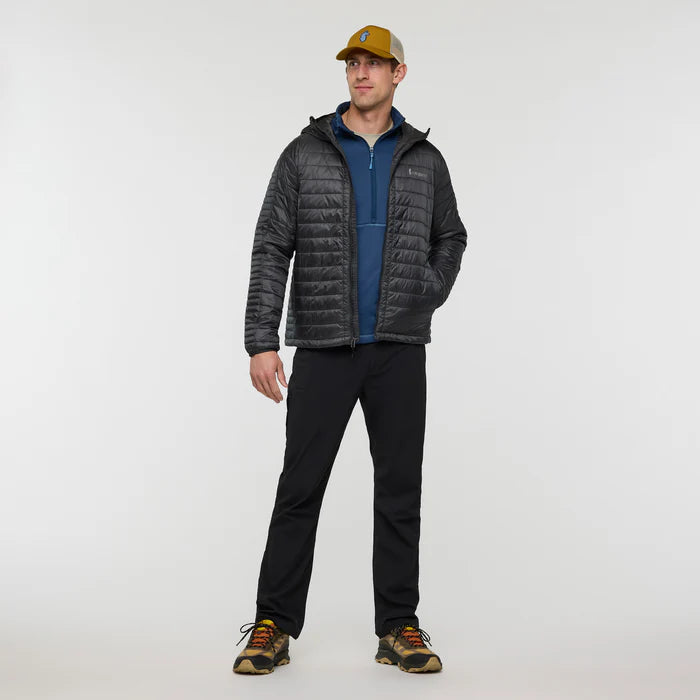 Kurtka Męska Capa Insulated Hooded Jacket, Charcoal