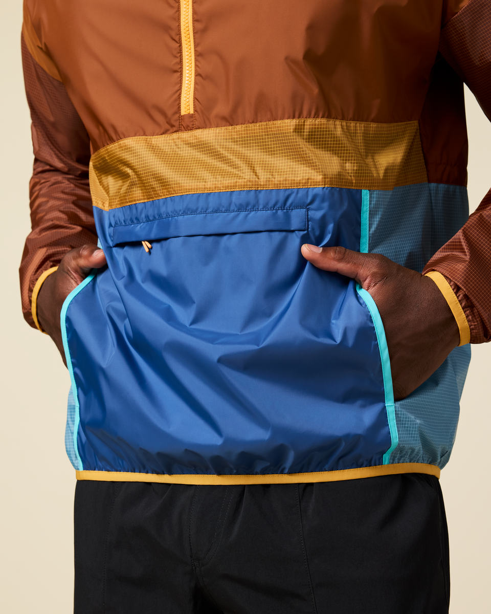 Kurtka Męska Teca Half-Zip Windbreaker, 1970