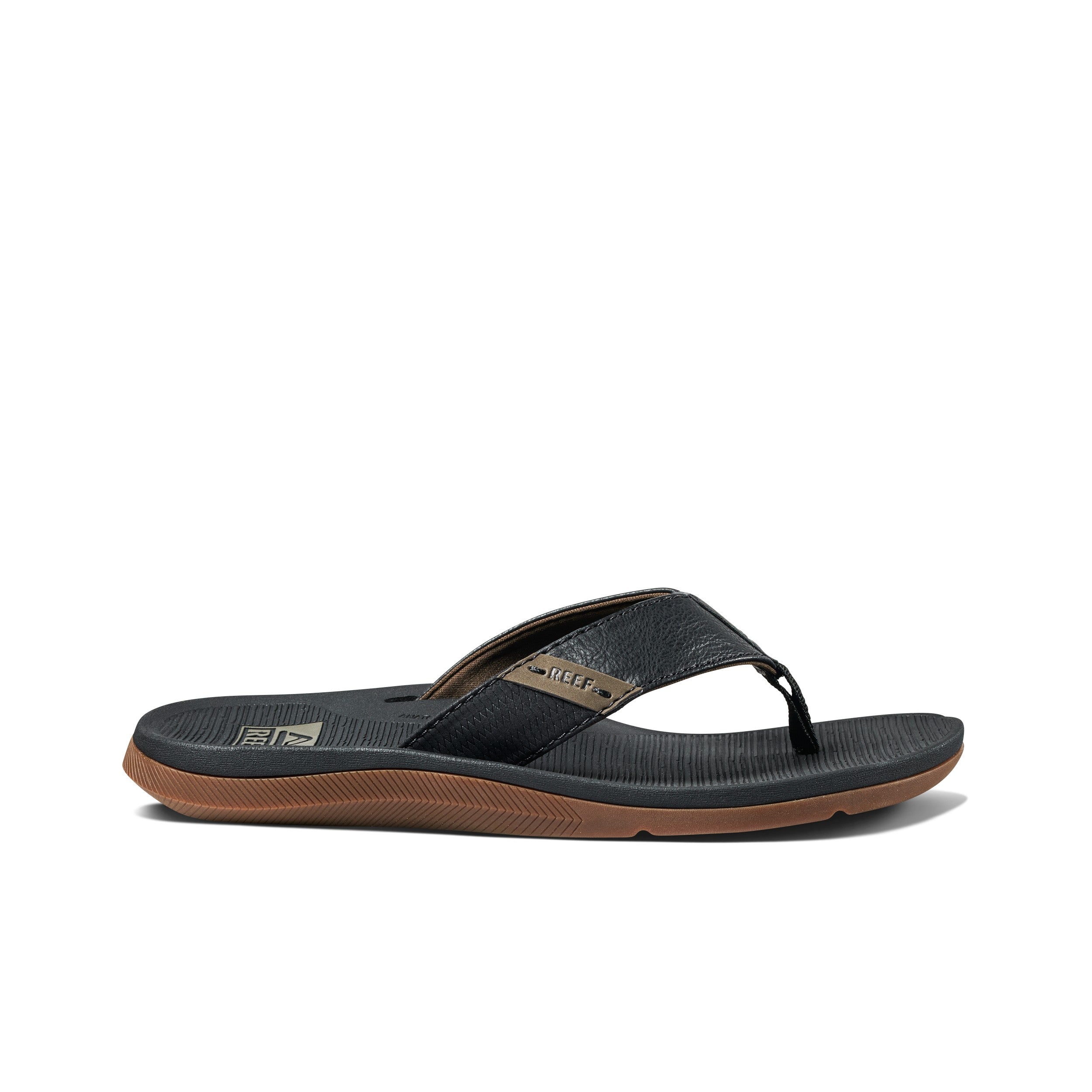 Klapki Męskie REEF Santa Ana, Black
