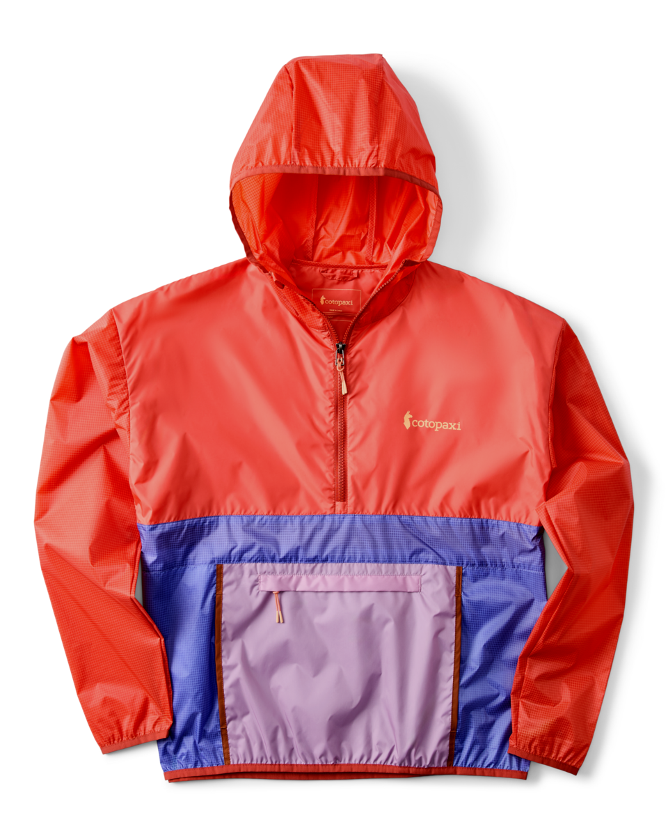Kurtka Damska Teca Half-Zip Windbreaker, Smell the Begonias