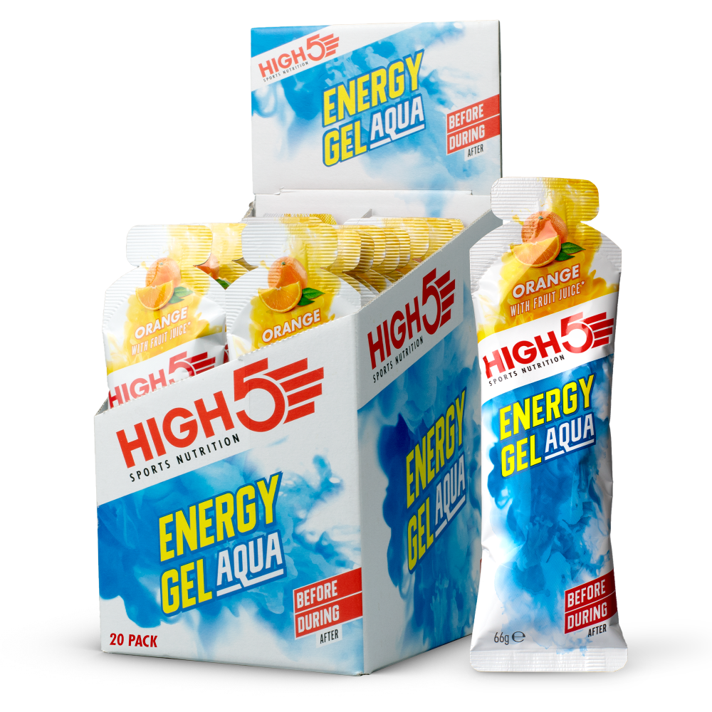 HIGH5 Żel energetyczny Aqua o smaku pomarańczowym 66g