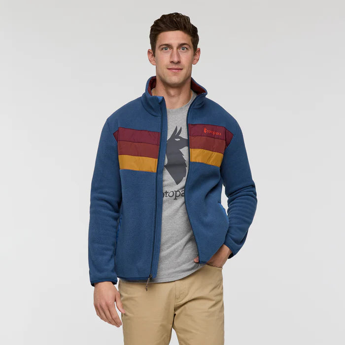 Męski Polar Teca Fleece Full-Zip Jacket,  Cecret Lake