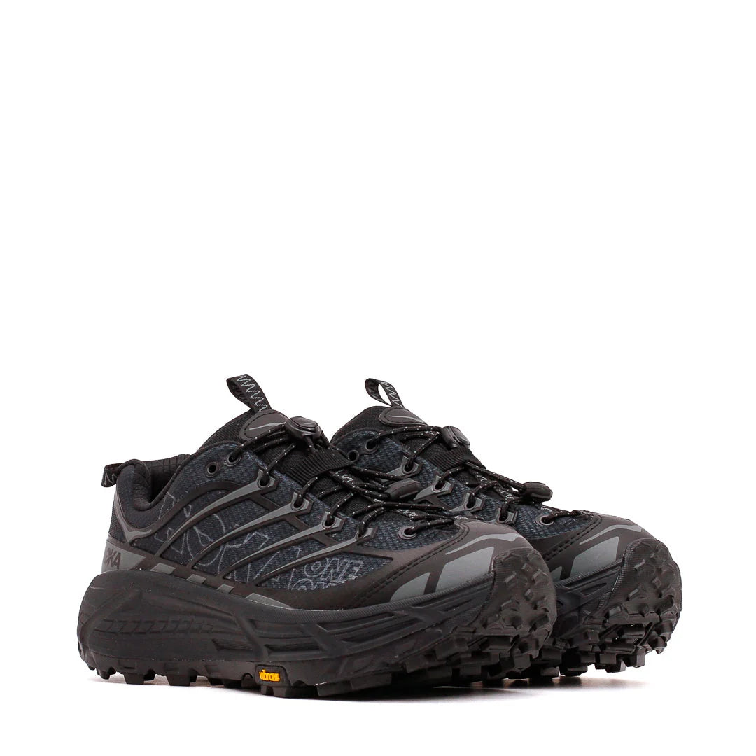 Hoka, Buty trekkingowe Mafate Three2 Wordmark, czarne