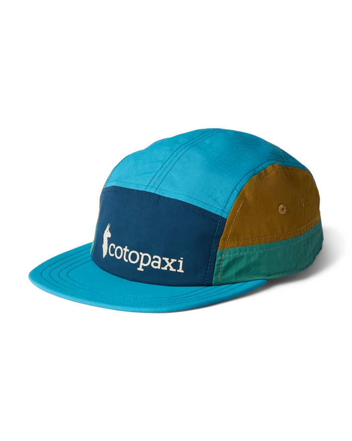 Czapka z daszkiem Cotopaxi Tech 5-Panel Hat, Indigo and Oasis