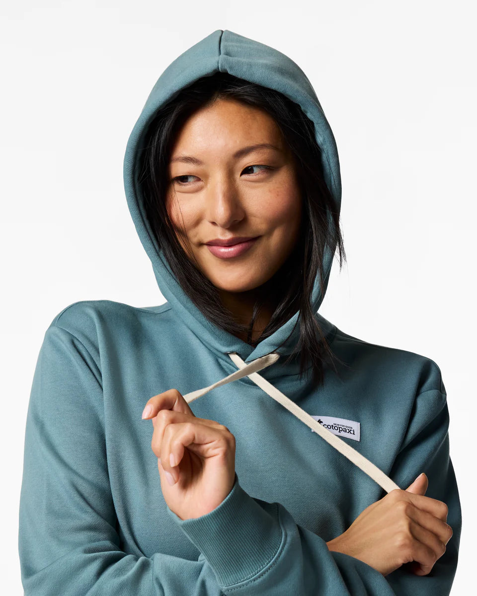 Bluza Damska Llama Patch Pullover Hoodie, Everglade