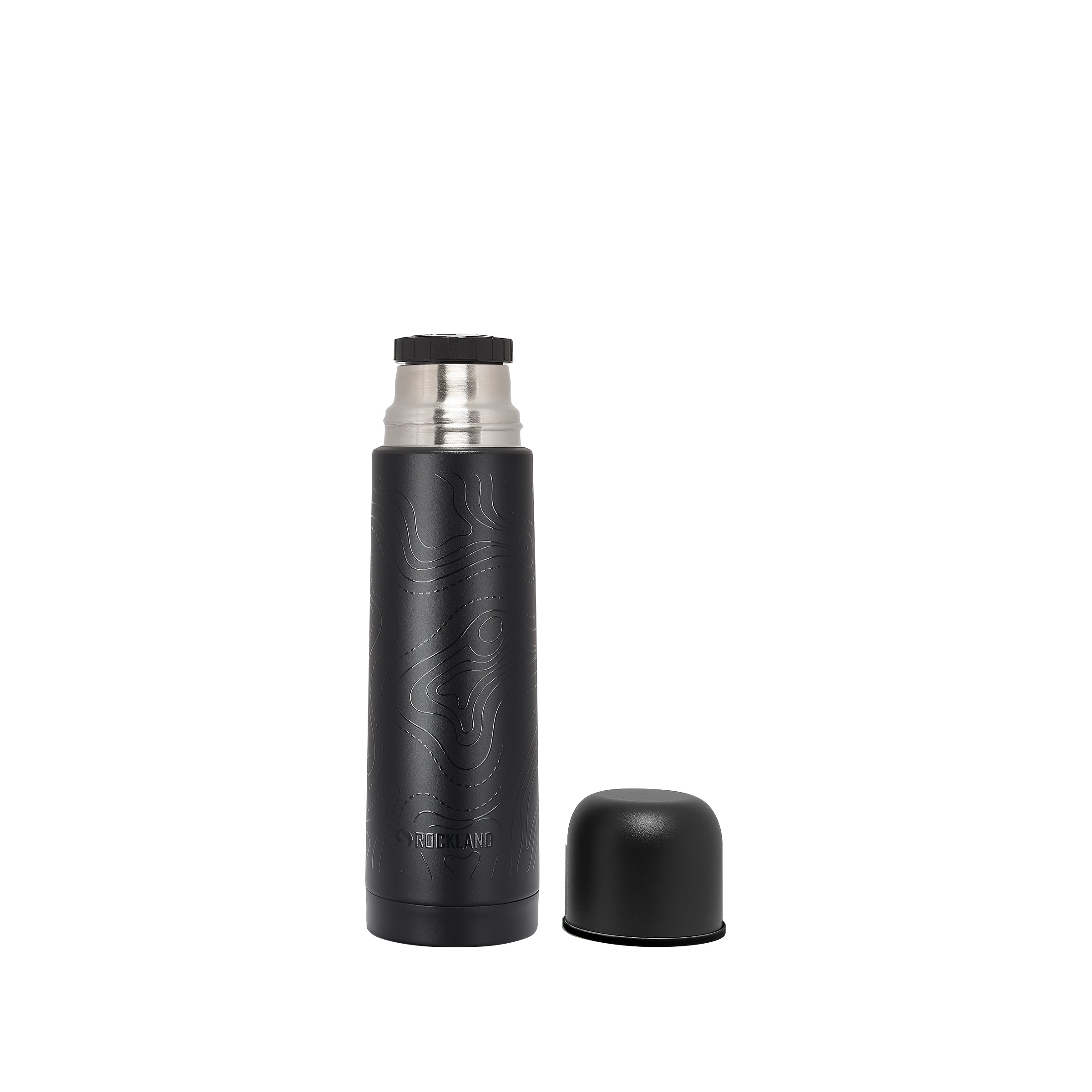 Rockland Termos Helios Black Print, czarny 0,5L