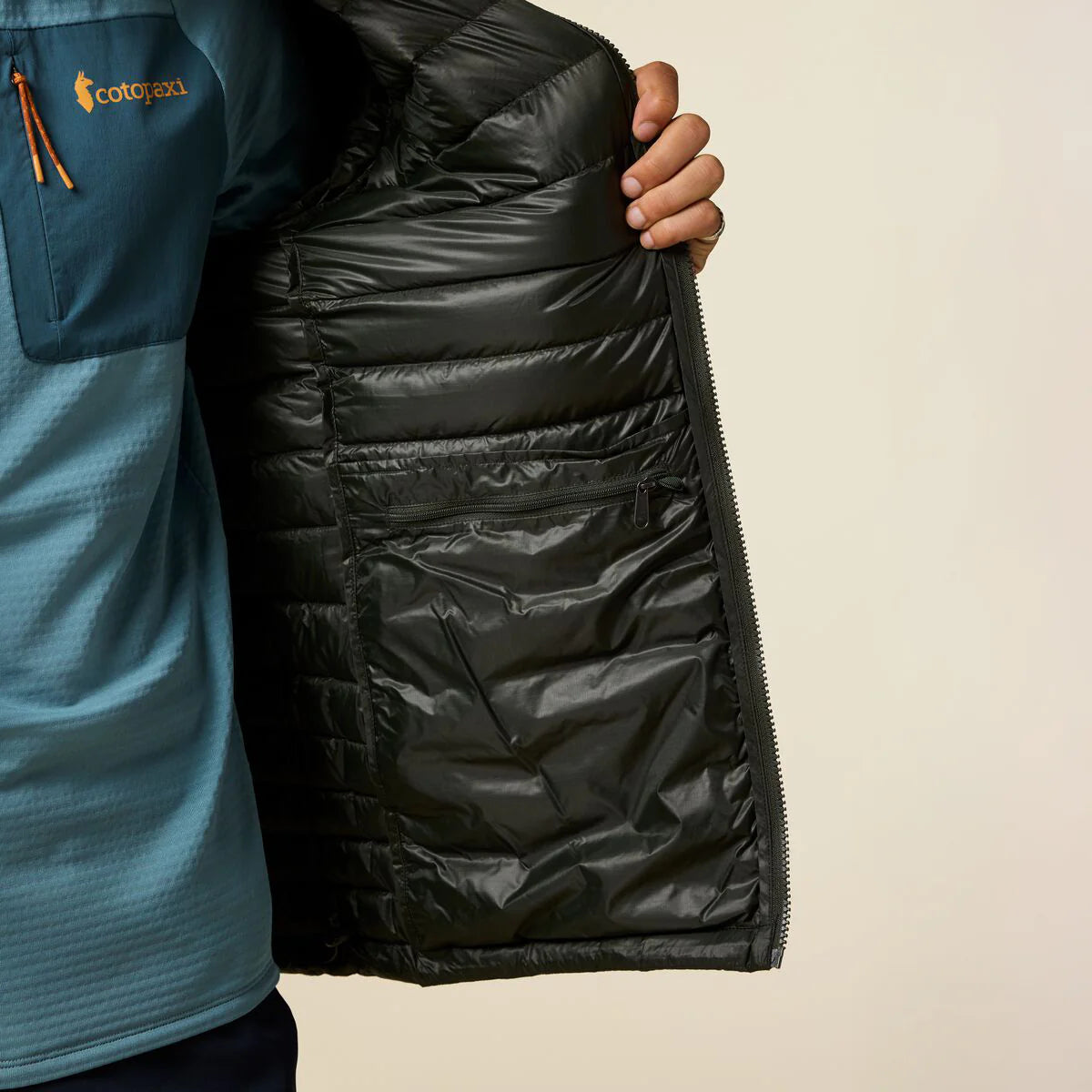 Kurtka Męska Fuego Down Hooded Jacket, Woods Stripes
