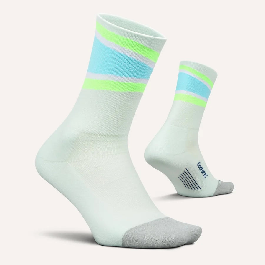 Feetures Skarpety Elite Light Cushion Mini Crew, Mint Bounce