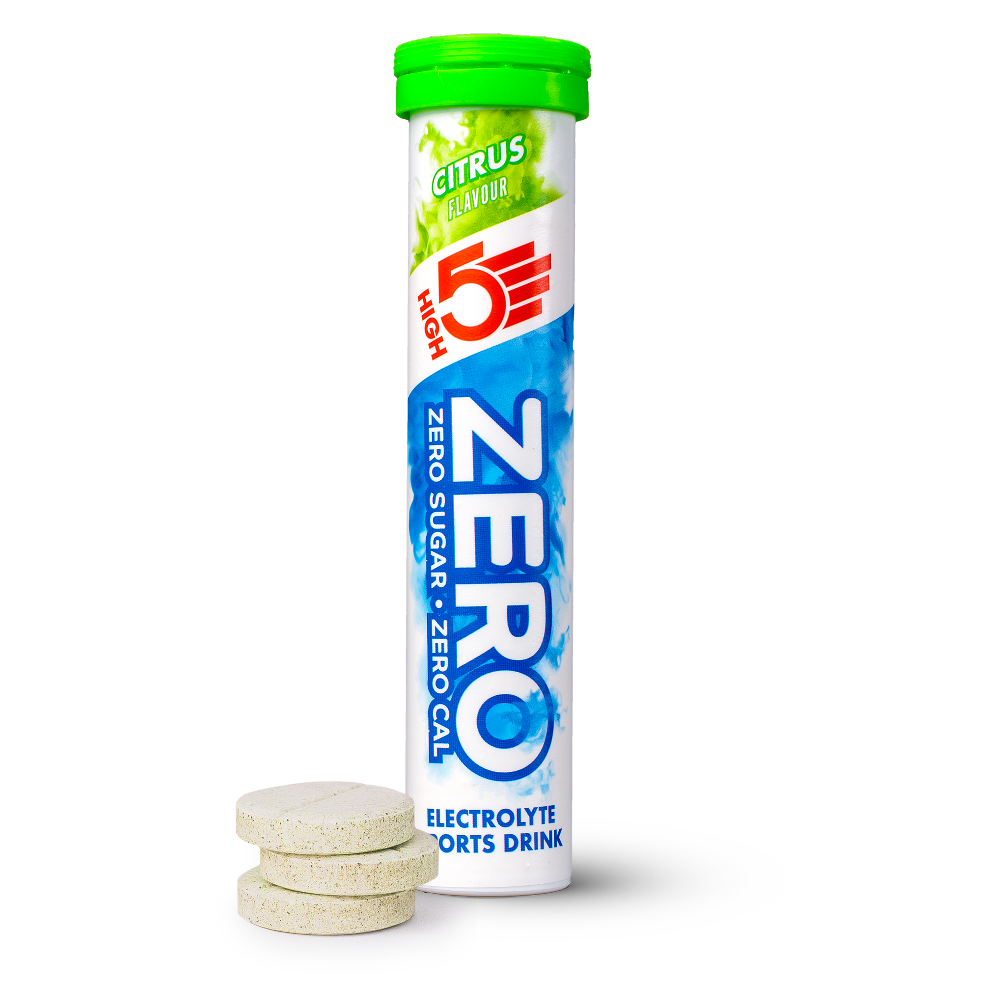HIGH5 Tabletki elektrolitowe ZERO o smaku cytrusowym 20 tab